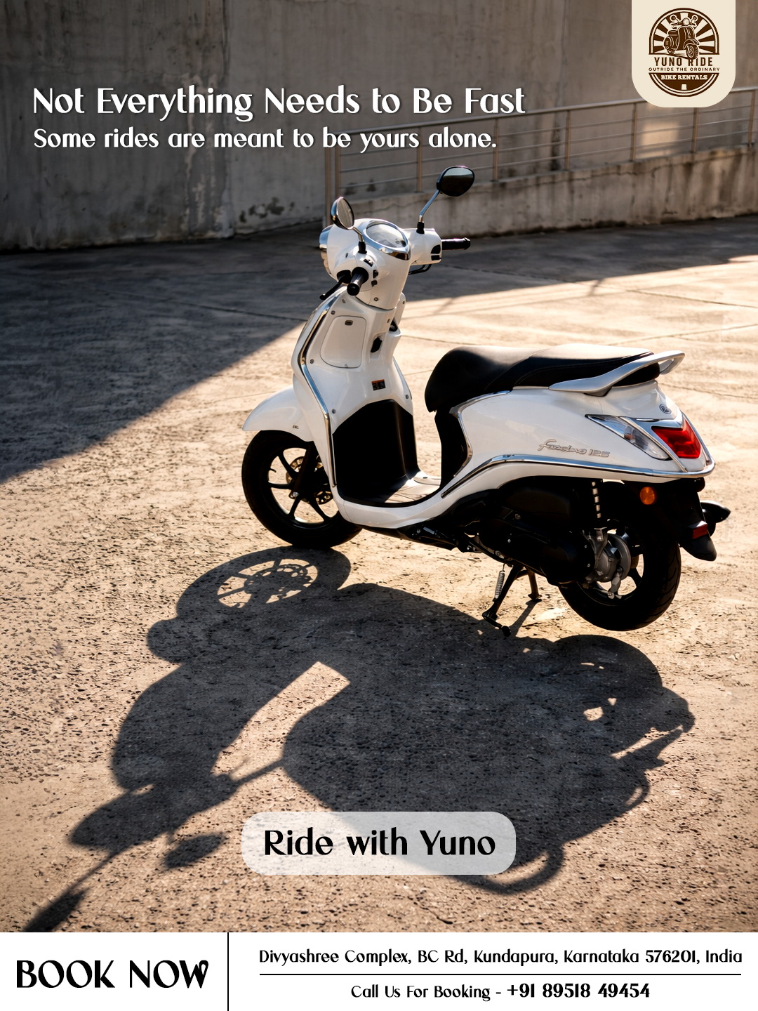 YUNO RIDE coastal ride poster
